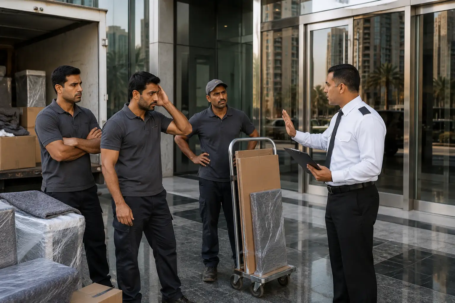 Common Moving Problems Solved in Central Dubai