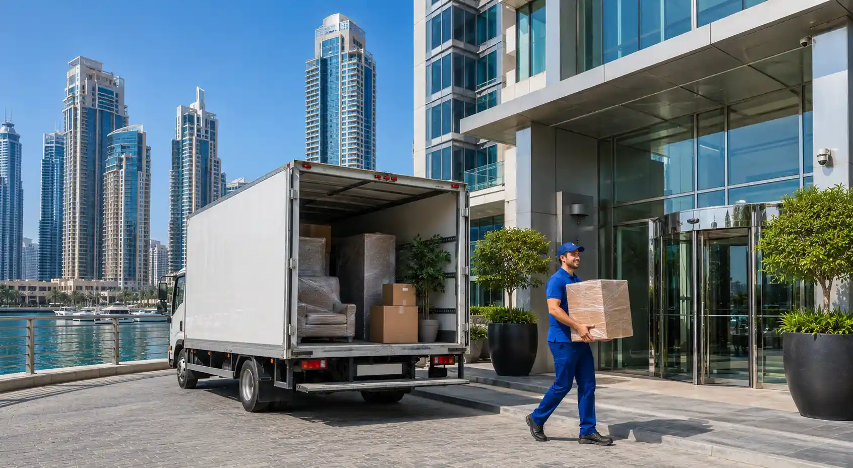 Movers and Packers in Coastal Dubai